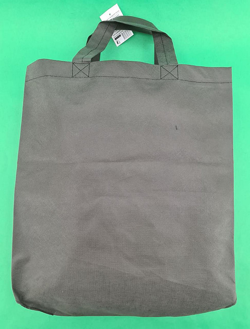Сумка зі складаним боком графіт (спанбонд) 35х45 см (1 шт.) Харків - фото 3