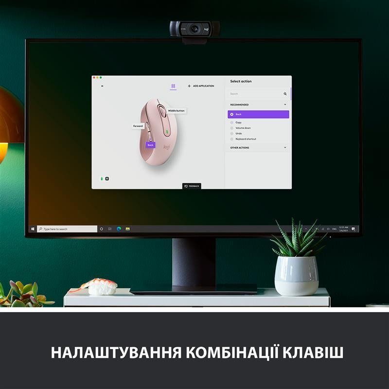 Миша бездротова Logitech Signature M650 L Rose (910-006237) Рожевий Харків - фото 4