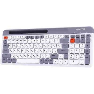 Клавиатура Maxxter KBW-02G-UA Wireless Grey (KBW-02G-UA) Винница