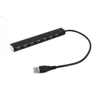 Концентратор Gembird 7 x USB 2.0 black (UHB-U2P7-04) Винница