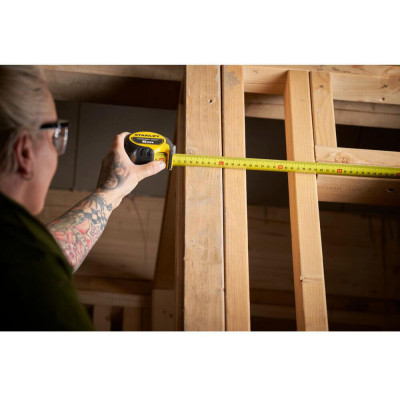 Рулетка Stanley CONTROL-LOCK, 8мх25мм, в прорезиненном корпусе,с двухсторонней шкалой (STHT37232-0) Винница - изображение 8