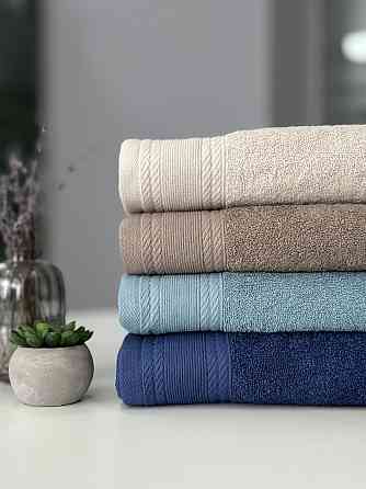 Махровое полотенце IDEAL TEXTILE Легкий бриз 50х90 см 450 г/м2 100% хлопок Синій Черновцы