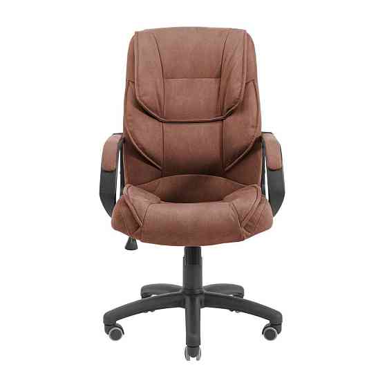 Офисное Кресло Руководителя FoxyDesign М3 MultiBlock Пластик Рич Mustang Coffee Коричневый Киев