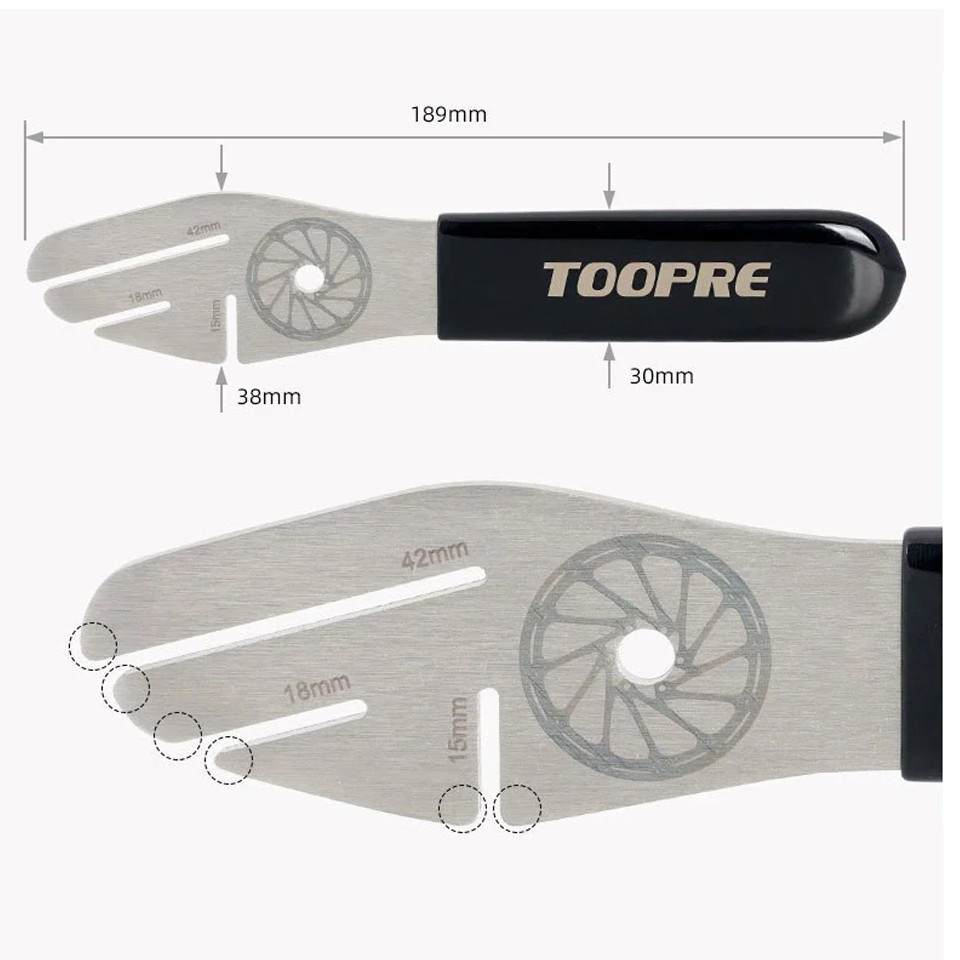 Ключ для ремонту дисків, роторів велосипеда TOOPRE Бровари - фото 4