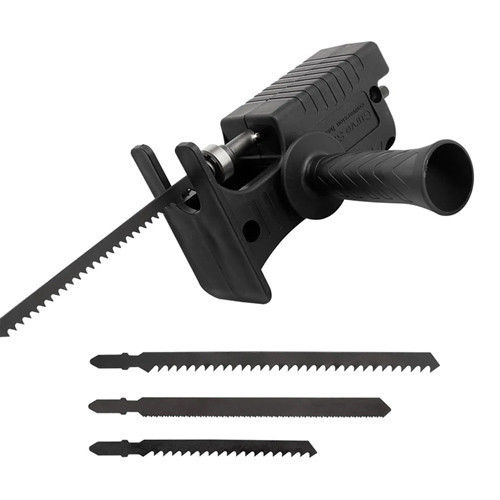 Насадка адаптер на дрель шуруповерт сабельная пила лобзик, 3 пилки Киев - изображение 4