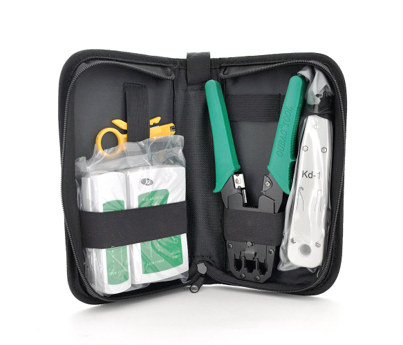 Набір монтажника 5 в 1 Merlion (B028), HT-315, KD-1, тестер, стрипер, сумка Полтава - фото 1