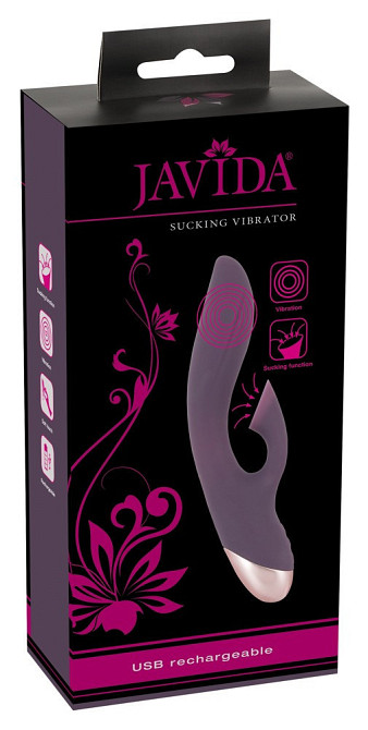 Вібратор Javida Sucking Вібратор Sex Aura Київ - фото 1