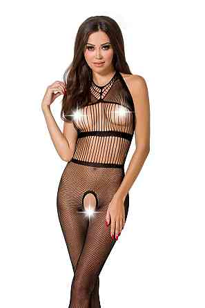 Бодистокинг BS048 Black Passion, с открытым доступом, черный, XS/M Sex Aura Киев