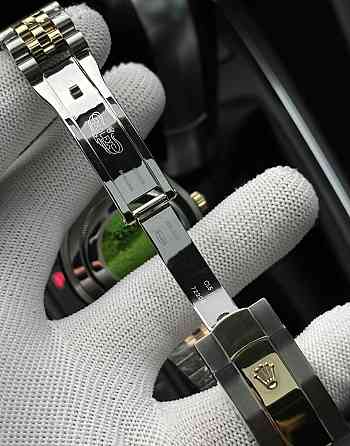 Швейцарський годинник Rolex Datejust Silver Gold Київ