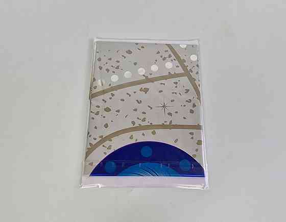 Фольгована куля 75*60 см Ракета синя (54) в пакованні (1 пачка) Харків