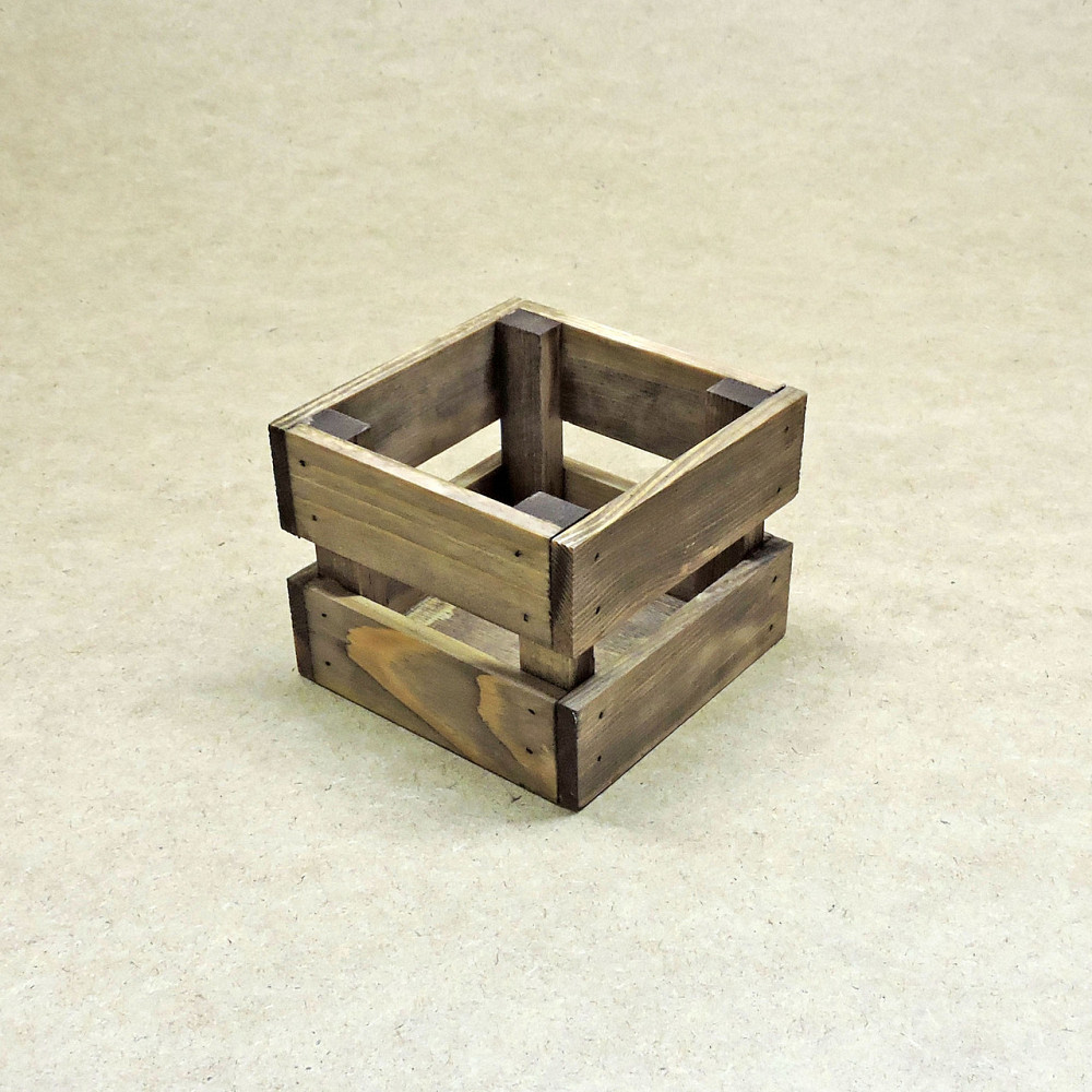 Короб для зберігання "Мілена" 125х125мм капучино Миколаїв - фото 3