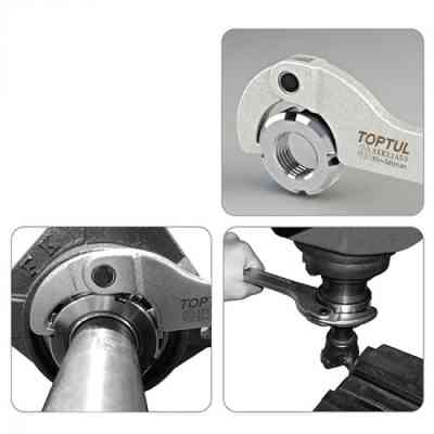 Ключ Toptul для круглих шліцьових гайок шарнірний 35-50мм (AEEX1A50) Вінниця