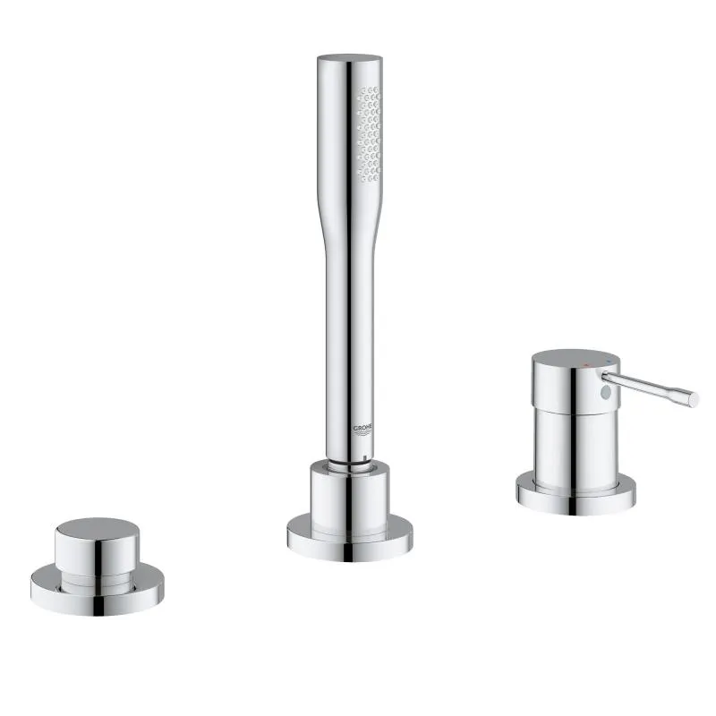 Смеситель для ванны Grohe Essence на 3 отверстия (19976001) Киев - изображение 1
