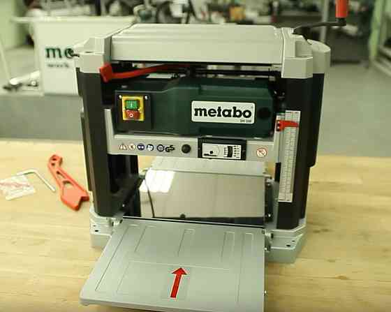 Електричний рейсмусовий верстат для дерева Metabo DH 330 : 1800 Вт портативний рейсмус (0200033000) Київ