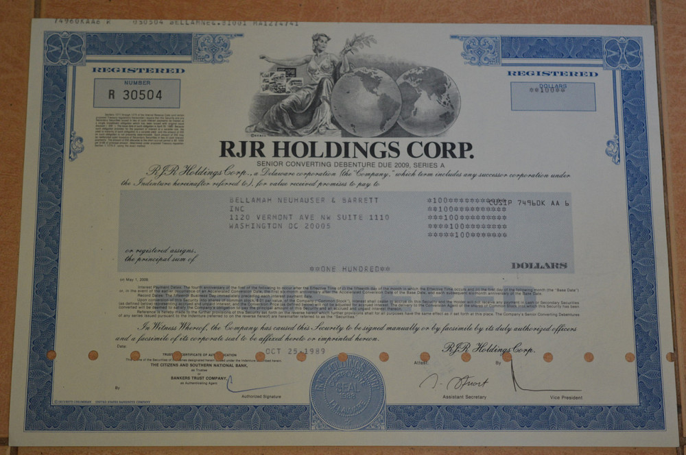 Акция. США. 1989 год №30504(Б-5) Полтава - изображение 1