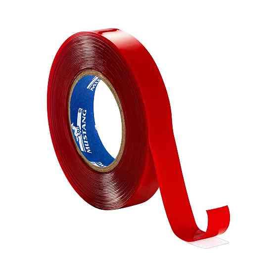 Двостороння стрічка PROF ULTRA FIX MUSTANG Прозора 12мм х 2м Рівне