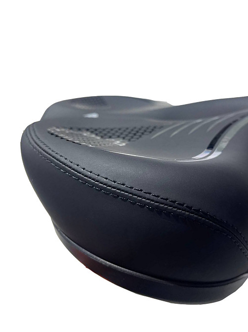 Сідло для велосипеда анатомічне, дуже зручне Feel Fit ZD-034 Чорний Бровари - фото 5