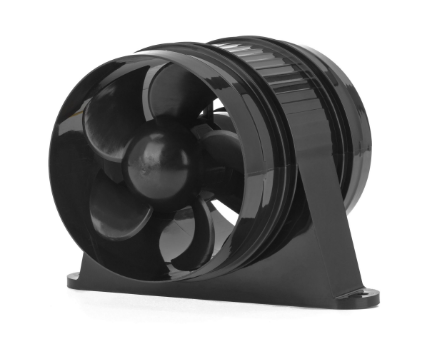 Вентилятор, Пластик Abs, Черный 4” 270Cfm, 12V/2.7A Ааа Дніпро