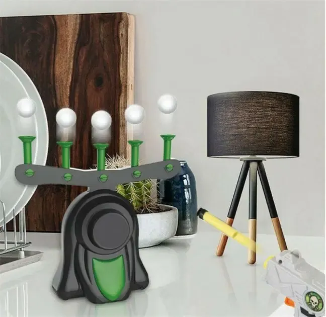 Воздушный тир детский игровой набор Hover Shot Стрельба по парящим шарикам летающие мишени Коломыя - изображение 2