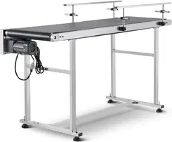 Przenośnik taśmowy - Стіл przenośnika 1498,6 x 398,8 mm zmotoryzowany do kodowania atramentowego zasilana taśma PVC antystaty Киев - изображение 1