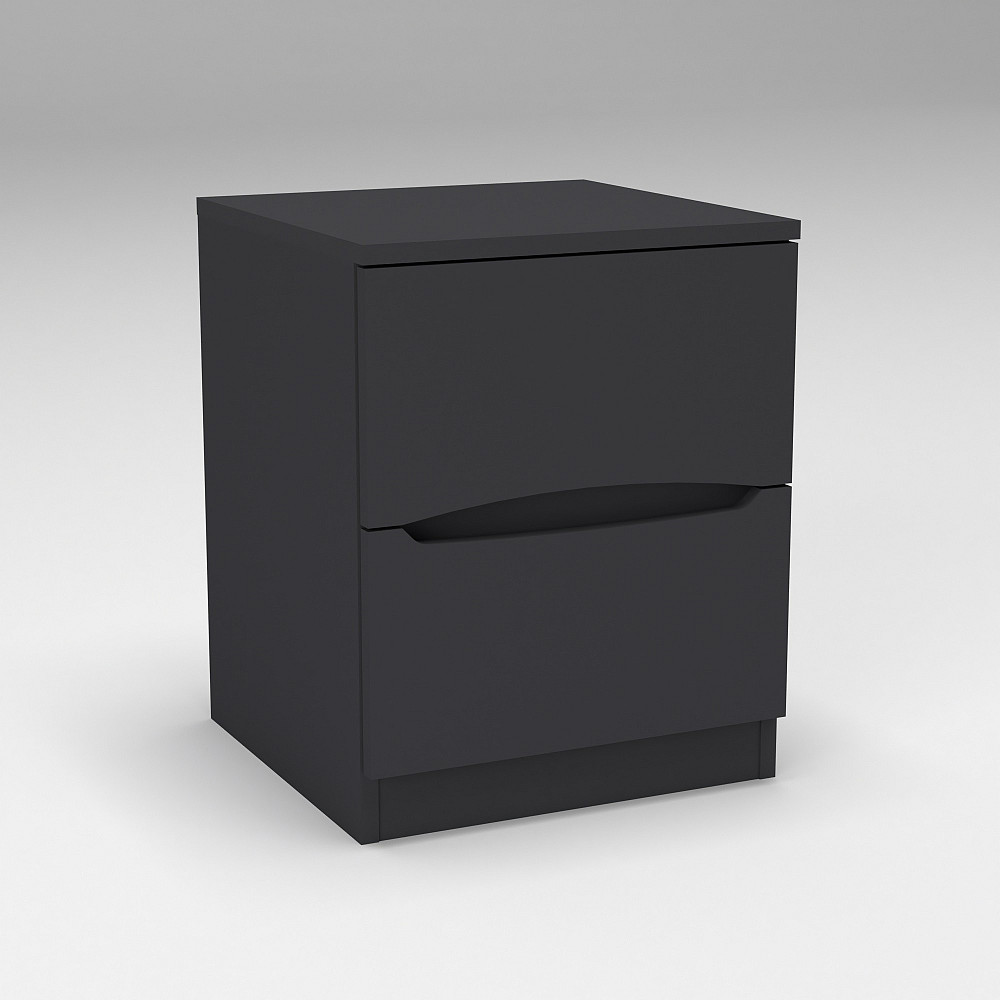 Тумба приліжкова Дельта, Антрацит, 400/400/500 Львів - фото 3