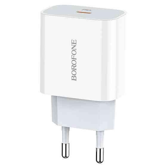 Мережевий зарядний пристрій BOROFONE BA38A Plus Speedy PD20W, колір білий BA38AW Одеса