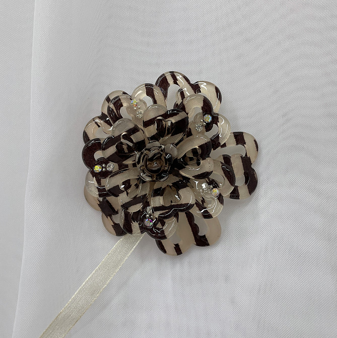 Магніти для штор і гардин Аріадна набір 2 шт Коричневий (81-163) Київ - фото 2