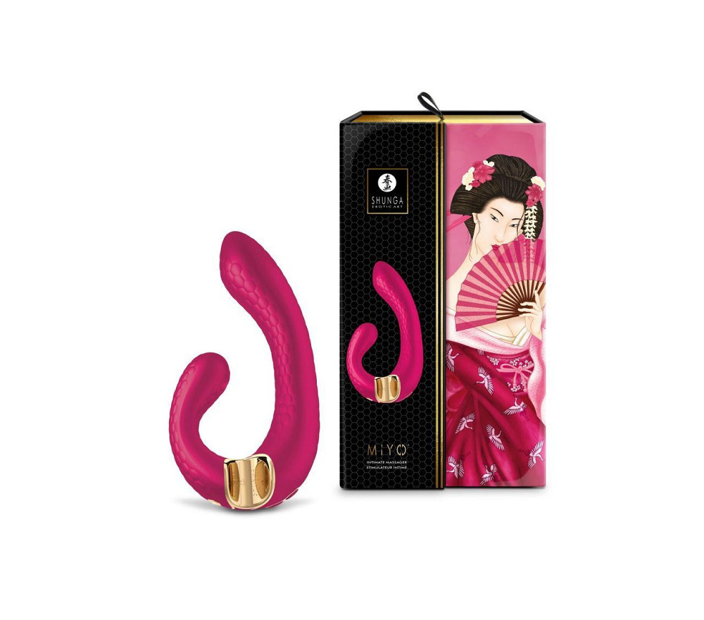 Вібратор-кролик Shunga Miyo Raspberry Sex Aura Київ - фото 7