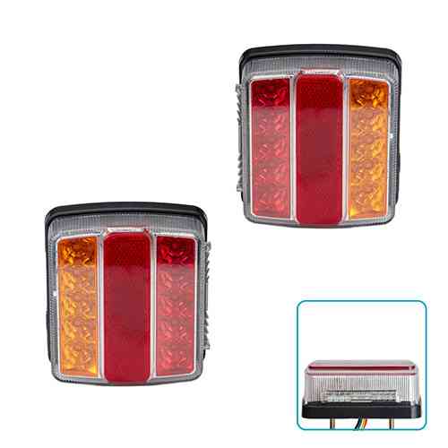 Задній ліхтар BL-64916 6 LED 12V 110x100x40 мм комплект 2 шт Харків