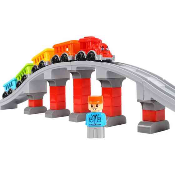 Дитячий набір конструктора "Залізниця" 1300TXK 59 деталей Вінниця