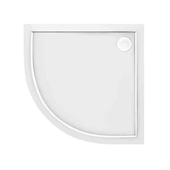 Душовий піддон Qtap Robin 301112 100x100x12 см + сифон Київ