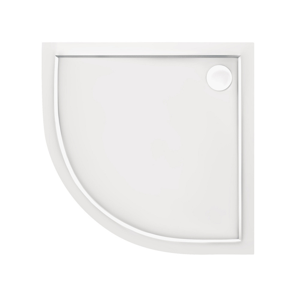 Душовий піддон Qtap Robin 301112 100x100x12 см + сифон Київ - фото 3