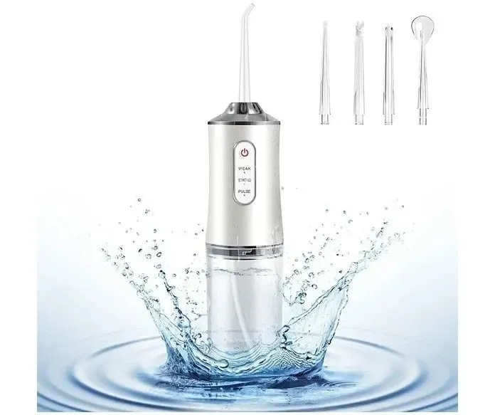 Ирригатор портативный Oral Irrigator 3 режима работы, 2 насадки Коломия - фото 5