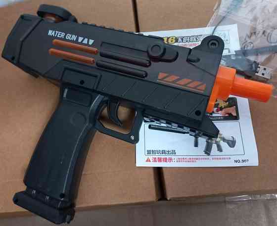 Дитячий електричний водяний автомат-пістолет Узі. Харків