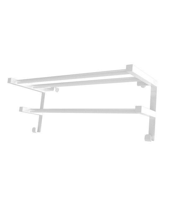 Полиця для рушників навісна HF Sheffield 520x204 white matt Київ - фото 1