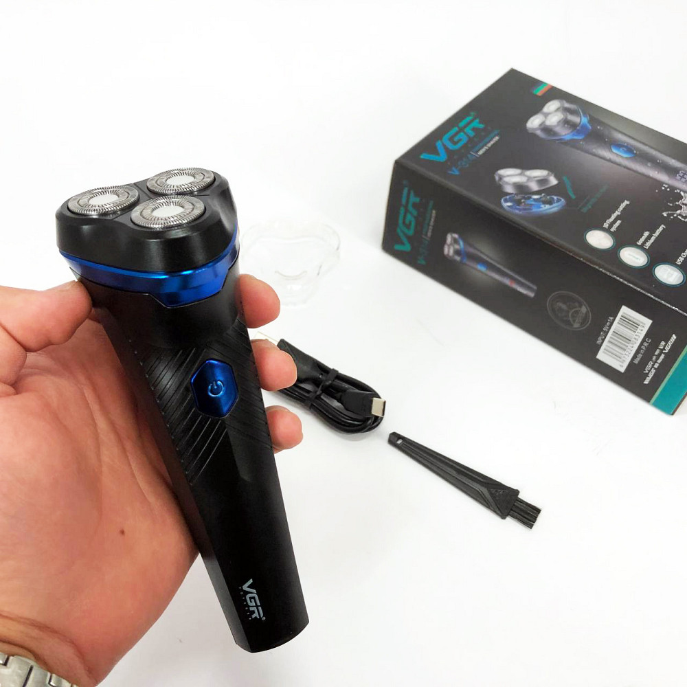 Електронна бритва для бороди VGR V-314, Хороші електричні бритви для гоління, Хороша бритва портативна AE-82 Львів - фото 9