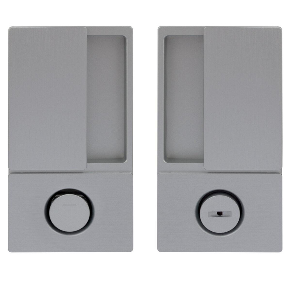 Ручка AGB Art. B300020201 Wave для раздвижных дверей WC брашированный матовый никель Киев - изображение 1