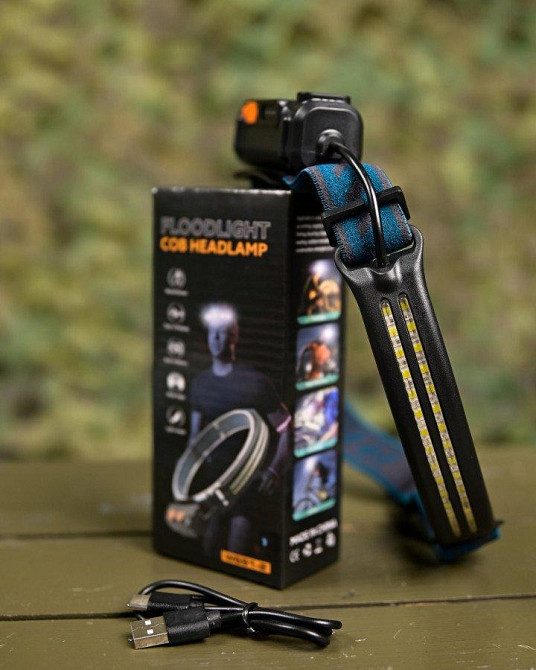 Налобний сенсорний ліхтарик червоного світіння W690-2 ПП7740 Одеса - фото 6