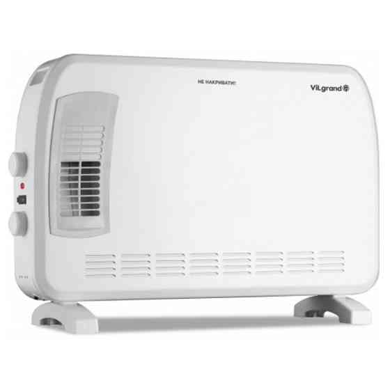 Конвектор электрический обогреватель ViLgrand VCH7133TR 2 кВт TURBO ускоренный обогрев 6 режимов 22м HD-67 Львов