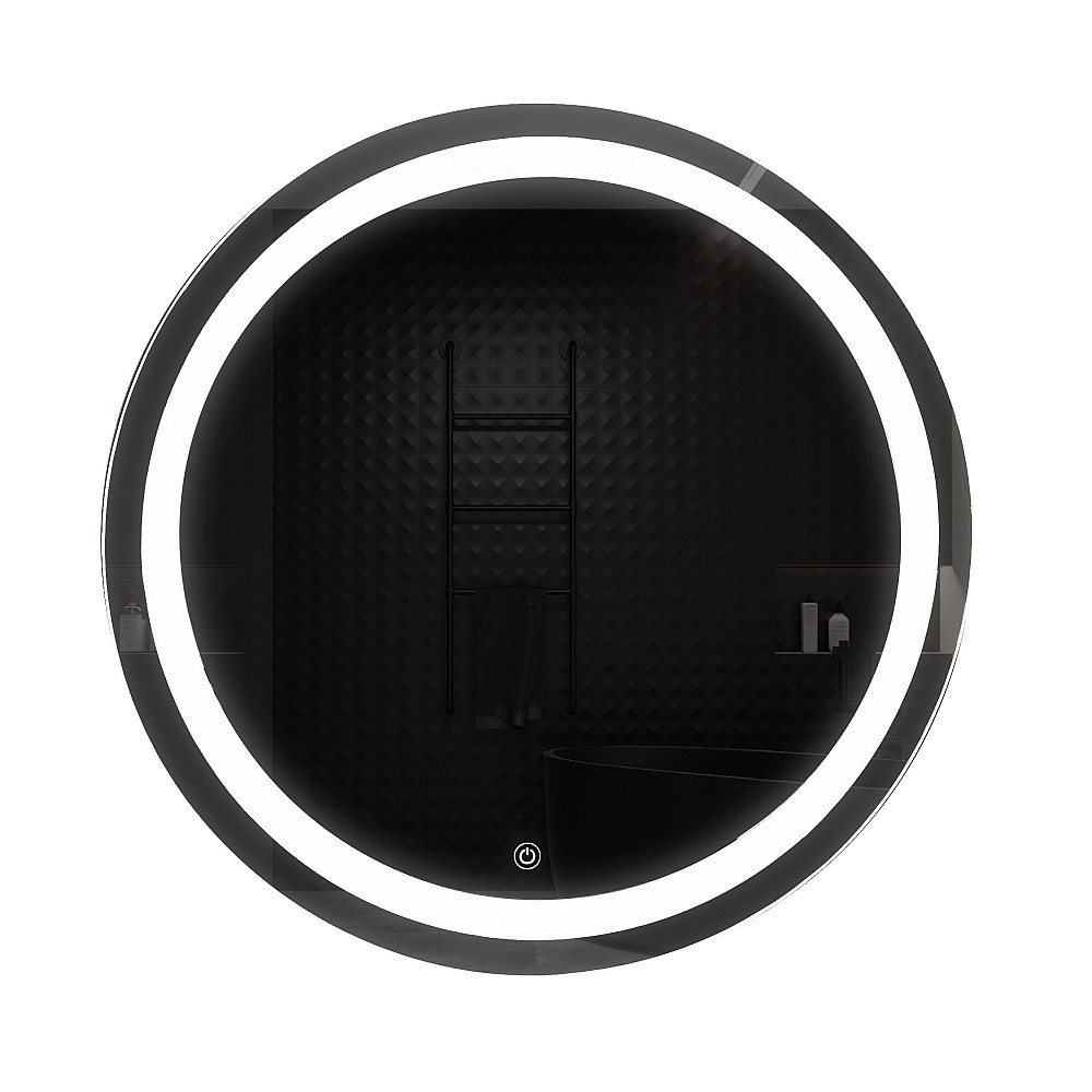 Дзеркало UNIO MRR-09 RND-S 700 x 700 mm LED FL з сенсором Тернопіль - фото 3