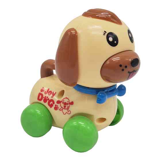 Игрушка заводная Собака  665 Коричневый Винница