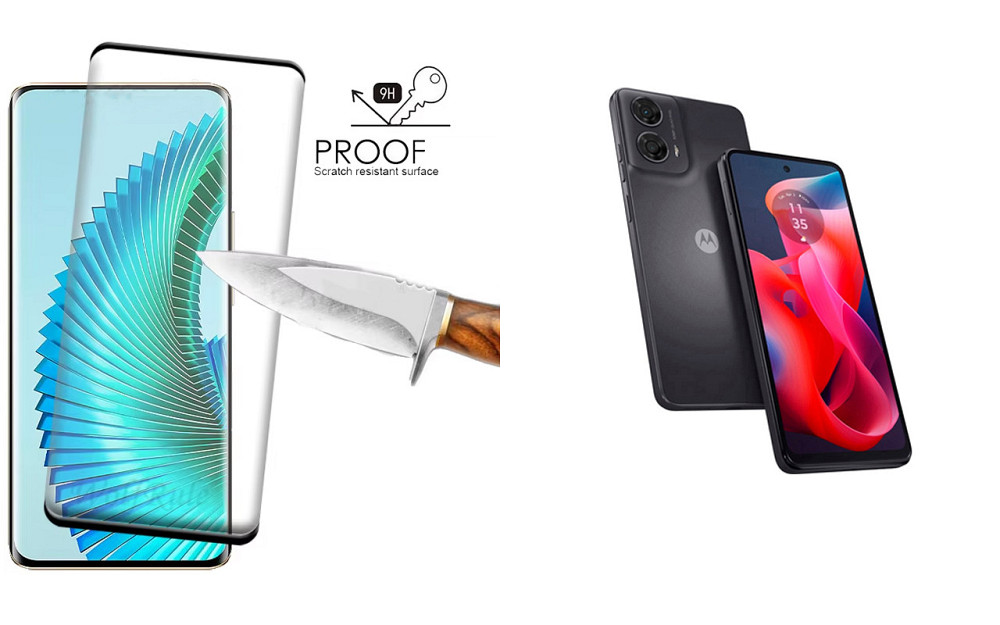 Защитное стекло HyperGlass Pro для Motorola G24, G24 Power – максимальная чувствительность и защита Киев - изображение 1