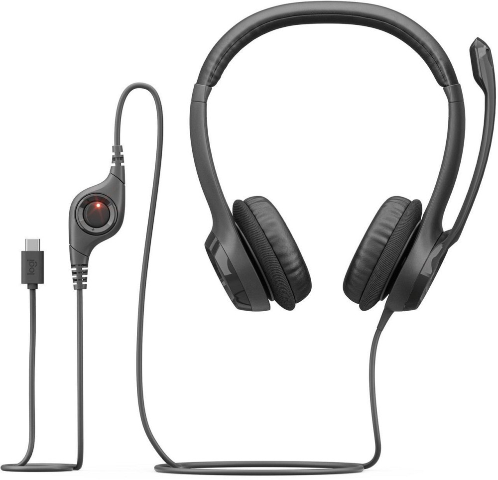Гарнітура Logitech H390 USB-C Midnight Black (981-001576) ( 19767 ) Харків - фото 4