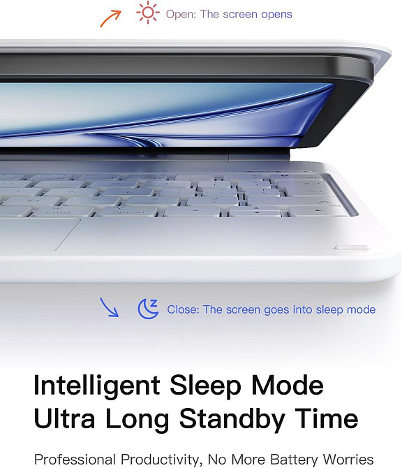 Магнитный кейс-клавиатура для iPad Air 11