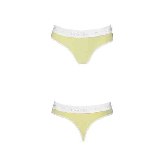 Спортивні трусики-стрінги Passion PS007 PANTIES M, yellow Sex Aura Київ