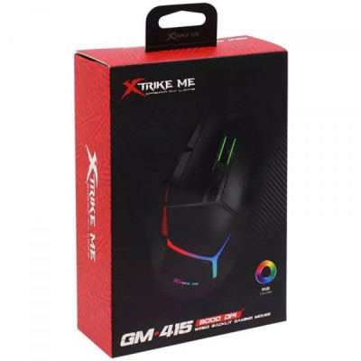 Мышка Xtrike ME GM-415 RGB USB Black (GM-415) Винница - изображение 4