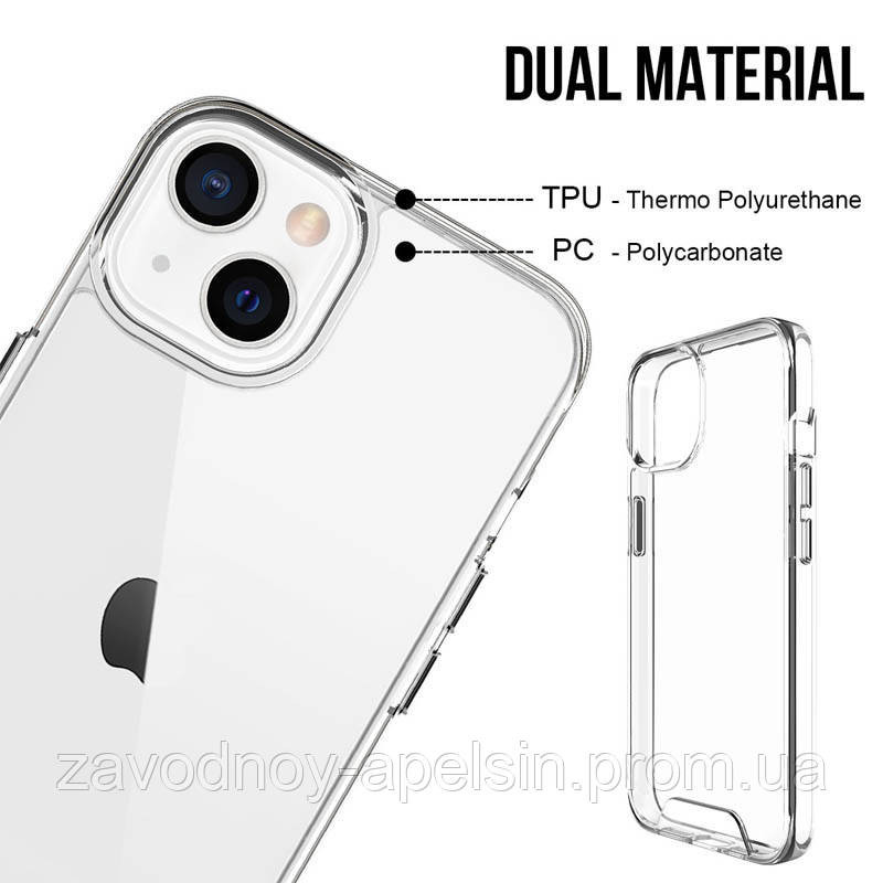 Iphone 12 12Pro Прозрачный чехол Space (TPU+PC) Одесса - изображение 3