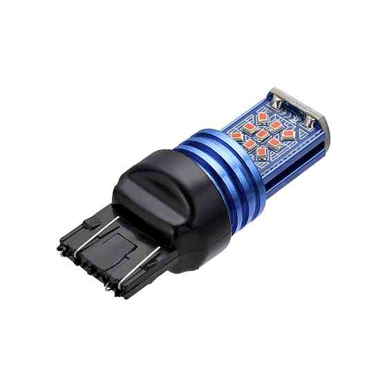 Світлодіодна лампа TBS T20 2016-24SMD-RED W21/5W W3X16d 12V Харків