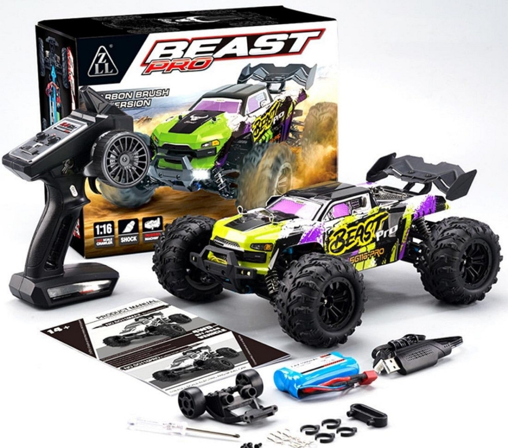 Машинка на радіокеруванні BEAST MAX 4x4 SG 116 MAX PRO ПОДАРУНОК ! Харків - фото 6