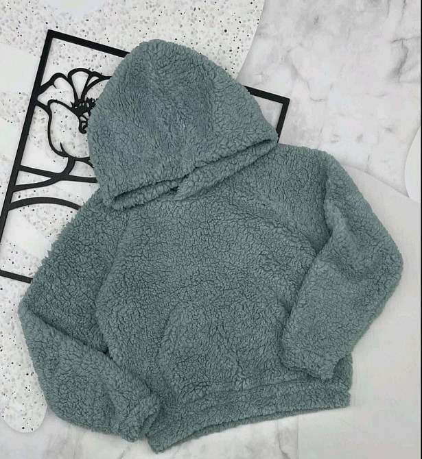 Худи на девочку барашек Тедди молоко 128,134,140,146,152 Николаев - изображение 2